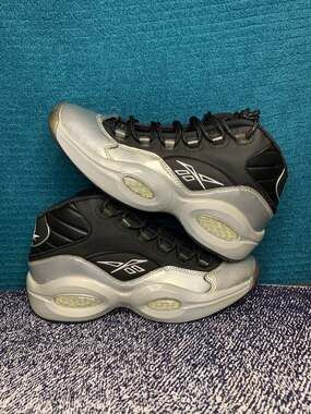 Reebok Question Mid I3 Motorsports Men Size 9.5
